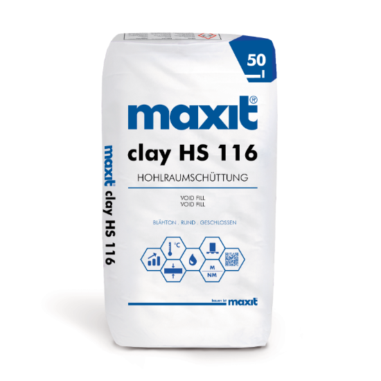 maxit clay HS 116 Hohlraumschüttung